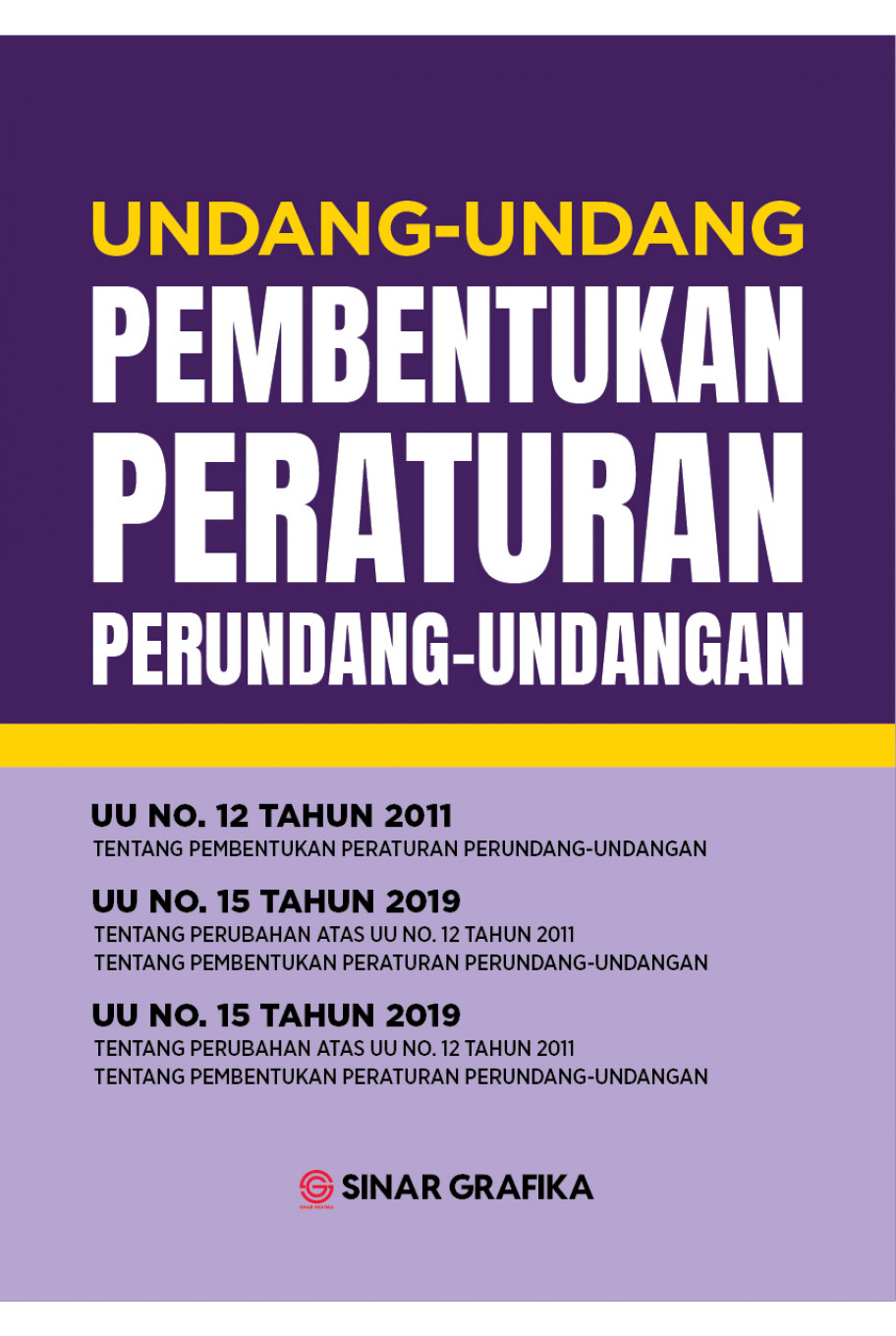 Undang-Undang Pembentukan Peraturan Perundang-Undangan